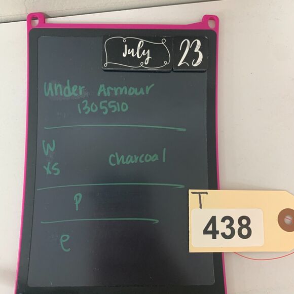 Under Armour Gold Medal Gymnastics T Shirt Womens XS Gray HeatGear UA Locker Tee - Picture 12 of 13